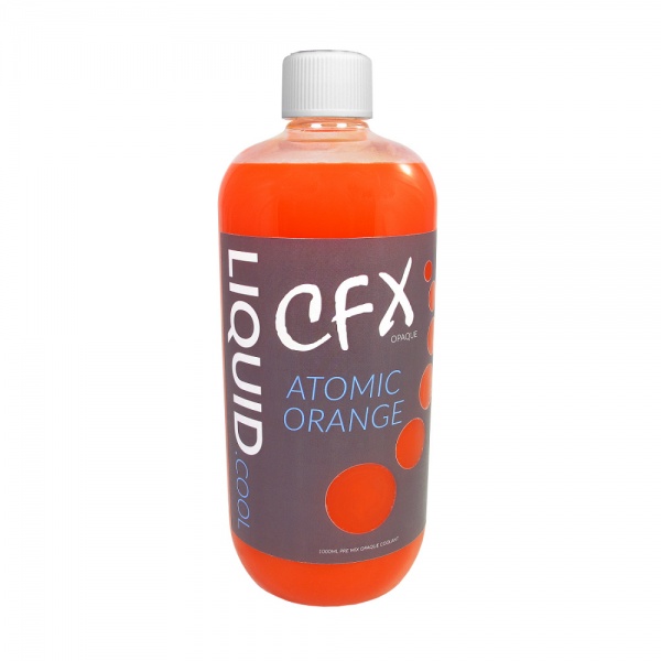 Liquid.cool CFX Pre Mix Opaque Performance Coolant - 1000ml - Atomic Orange