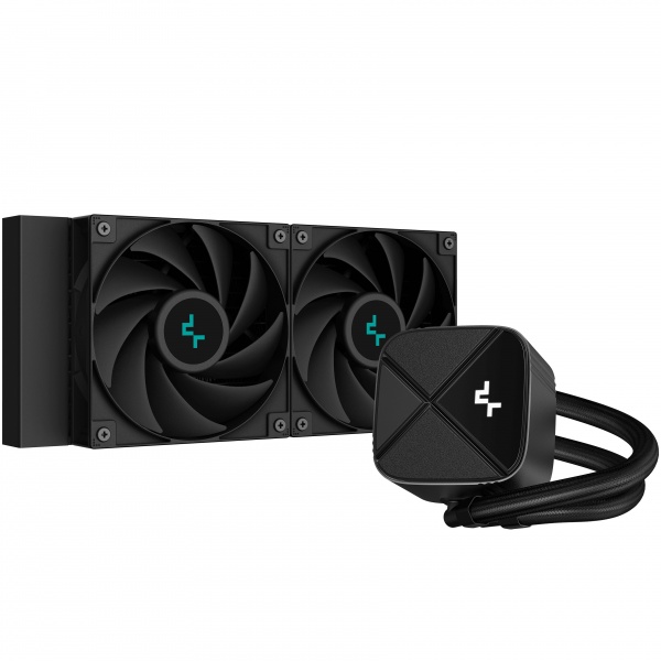 DeepCool LS520S Zero Dark complete water cooling, 240 mm - black