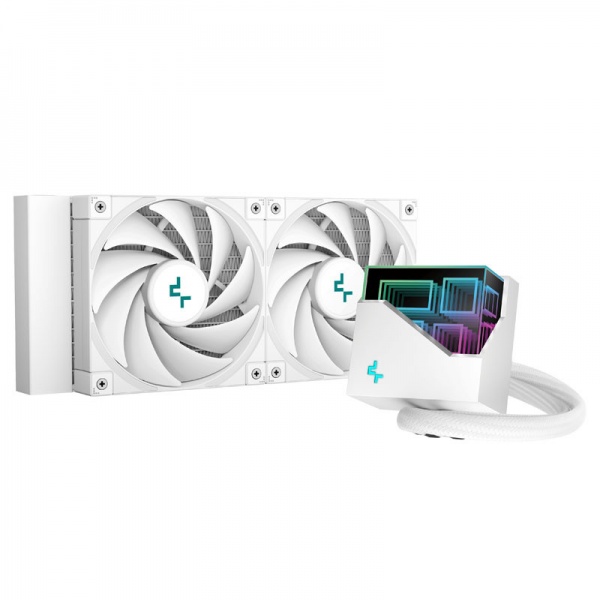 DeepCool LT520 complete water cooling system, 240mm - white