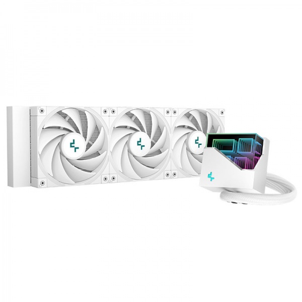DeepCool LT720 complete water cooling system, 360mm - white