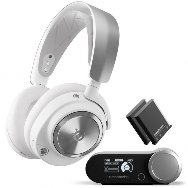 SteelSeries Arctis Nova Pro Wireless P Gaming Headset, white