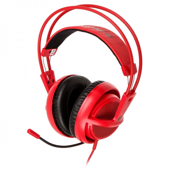 SteelSeries Siberia 200 Gaming Headset - Red Forged