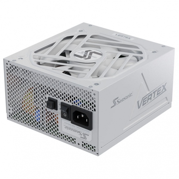 Seasonic Vertex GX White 80 PLUS Gold power supply, modular, ATX 3.0, PCIe 5.0 - 1000 Watt