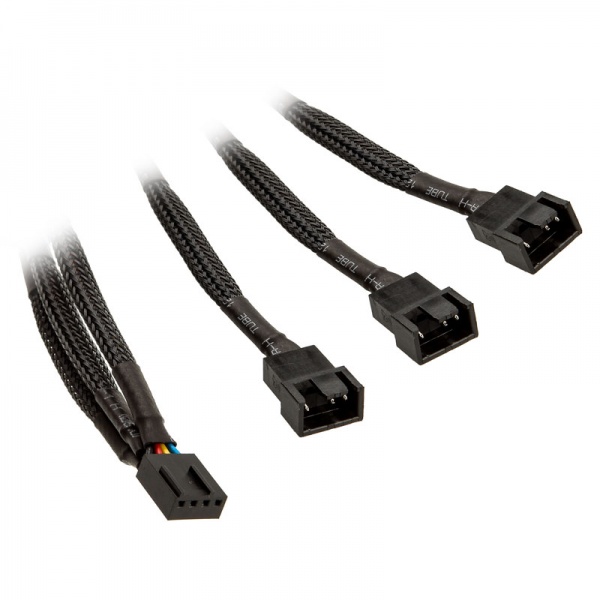 EK Water Blocks EK-Cable Y-switch for 3x 4-pin PWM fan - 10 cm