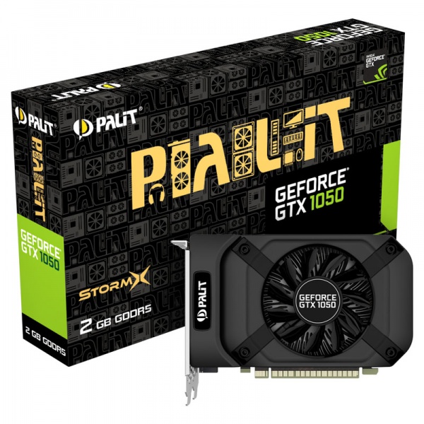 Palit GeForce GTX 1050 StormX, 2048 MB GDDR5