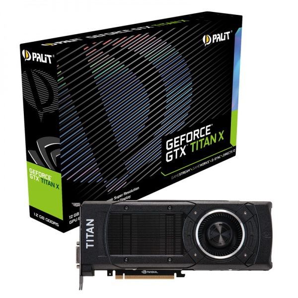 Palit GeForce GTX Titan X, 12288 MB GDDR5 [GCPI-062] from