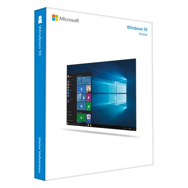 Microsoft Windows 10 Home 64bit, DSP / SB - DVD (English)