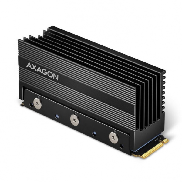 AXAGON CLR-M2XL passive - M.2 SSD, 2280 - aluminum heat spreader with cooling fins