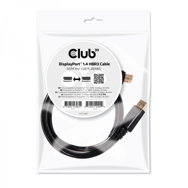 RVC-HI14C USB-C > HDMI 1.4 cable 1.8m
