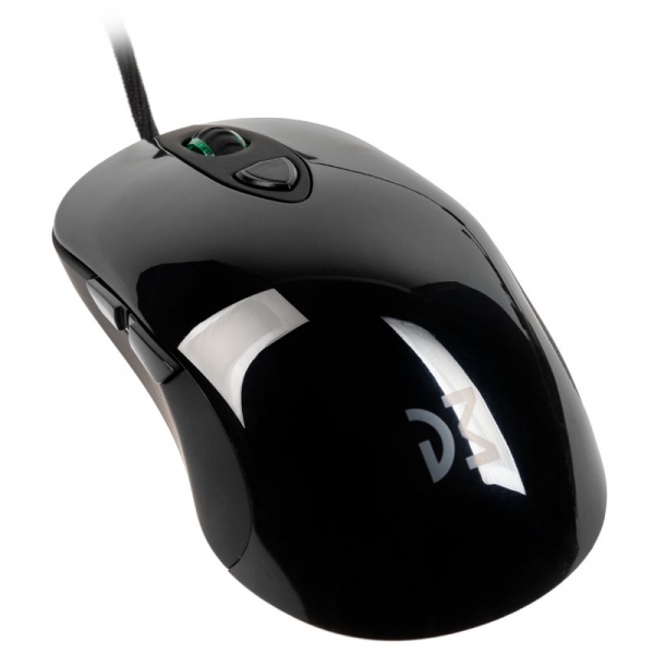 Dream machines DM1 FPS Onyx Black Gaming Mouse - RGB, black, glossy