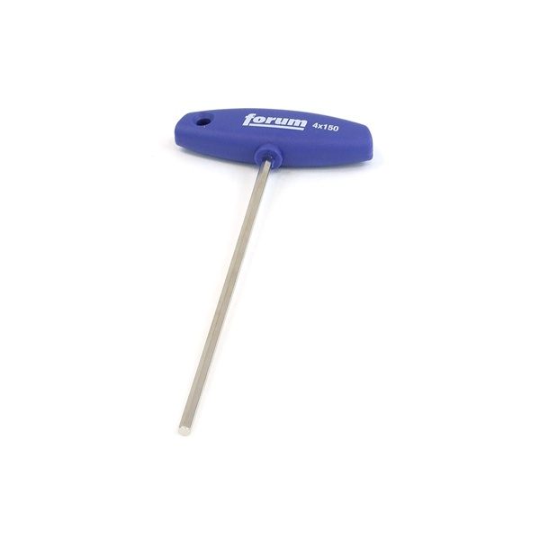 Forum hexagonal screwdriver with plastic grip 4 mm