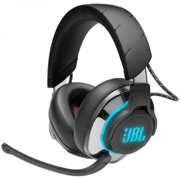 JBL Quantum 800 wireless gaming headset, 2.4 Ghz radio, Bluetooth 5.0, noise canceling - black