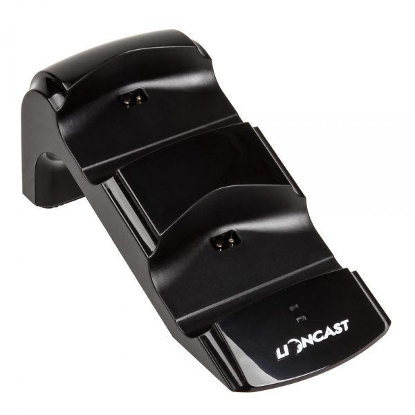 Lioncast LC20 Charging Station for 2 PS4 Controller - Black