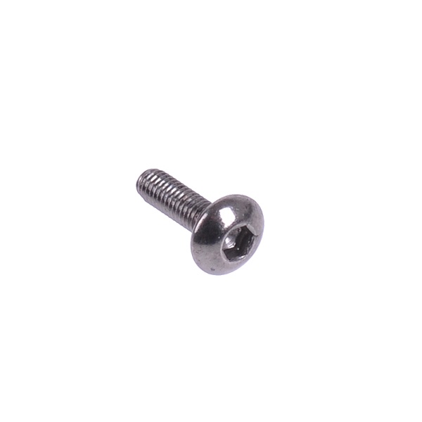 screw ISO 7380 M3 x 10 hexagonal fillister head - black nickel