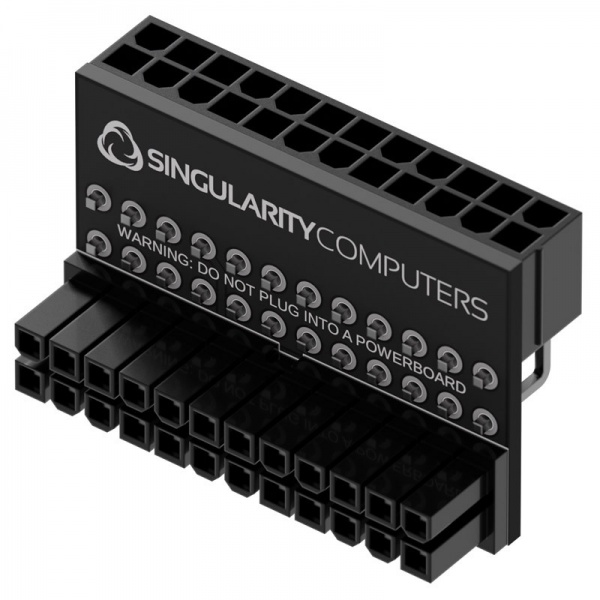 Singularity Computers Motherboard 24-Pin 90 Degree Adapter