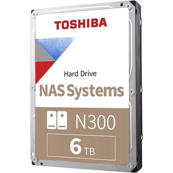 Toshiba 6TB N300 256MB Internal HDD Bulk
