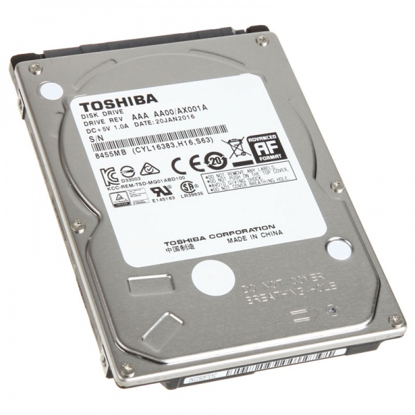 Toshiba SATA 3G, MQ01ABD100, 2.5 inches - 1TB