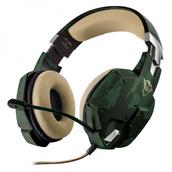 Trust Gaming GXT 322C Carus Gaming Headset - jungle camo