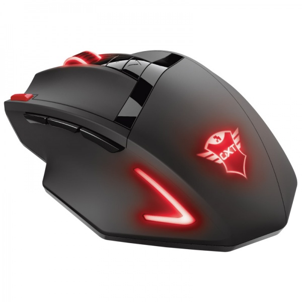 Trust Gaming Trust GXT 130 Ranoo Wireless Gaming Mouse, LED - Black