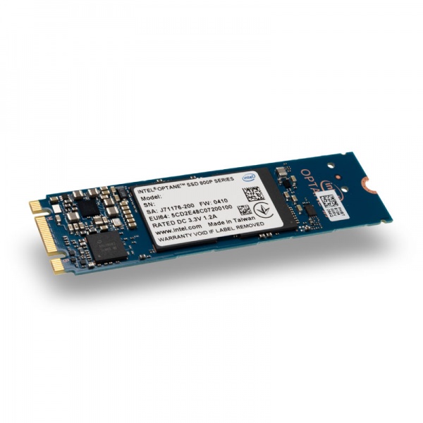 Intel Optane 800P NVMe SSD, M.2 type 2280 - 118 GB
