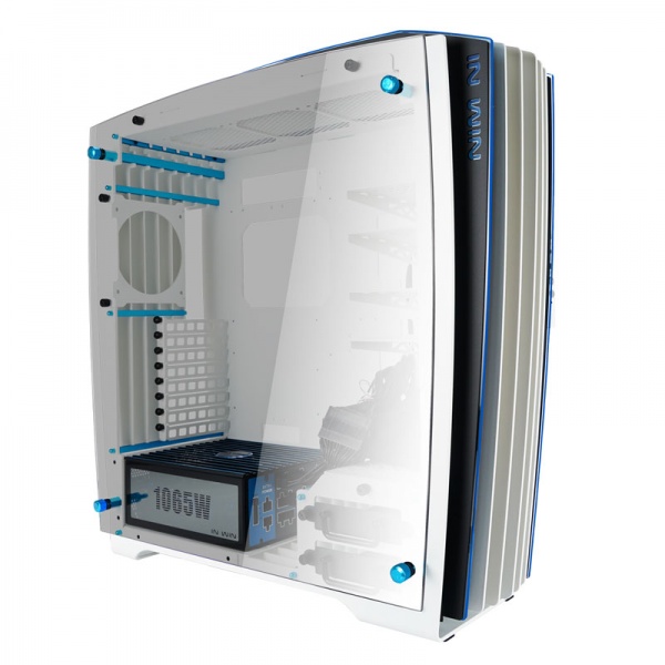 IN WIN H-Frame 2.0 Big Tower, Intel Edition - white / blue