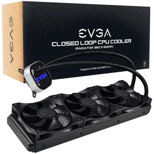 EVGA CLC 360 RGB complete water cooling - 360mm
