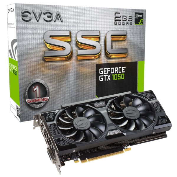 EVGA GeForce GTX 1050 SSC Gaming ACX 3.0, 2048 MB GDDR5