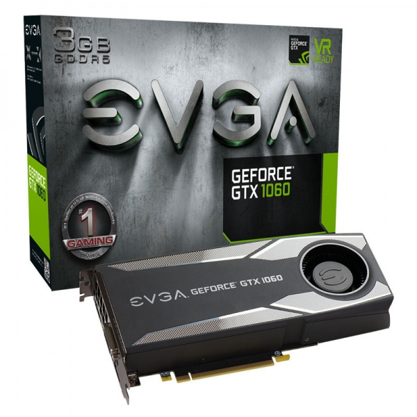 EVGA GeForce GTX 1060 Gaming, 3072 MB GDDR5