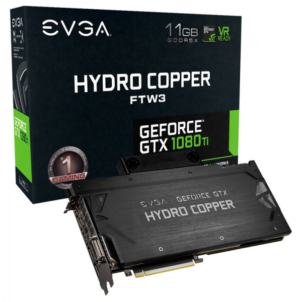 EVGA GeForce GTX 1080 Ti FTW3 iCX Hydro Copper, 11264 MB GDDR5X