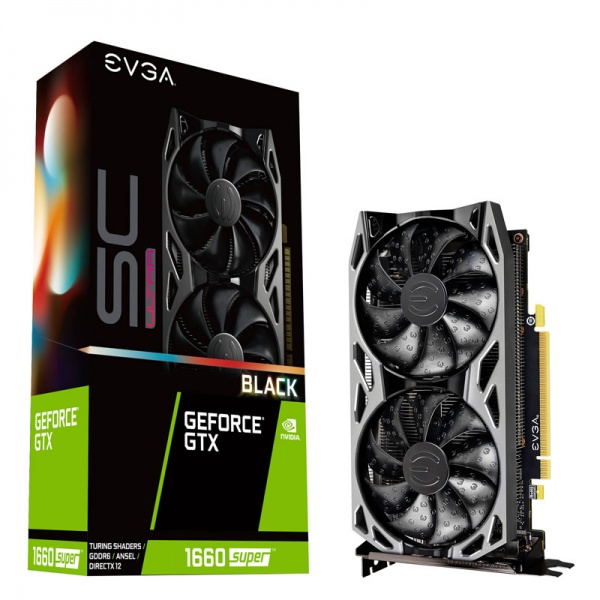 EVGA GeForce GTX 1660 Super SC Ultra Black, 6144 MB GDDR6