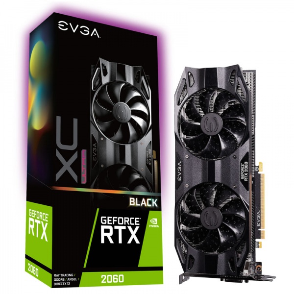 EVGA GeForce RTX 2060 XC Ultra Black Gaming, 6144 MB GDDR6