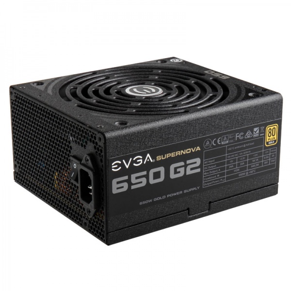 EVGA SuperNova G2 80 Plus Gold power supply, modular - 650 Watt