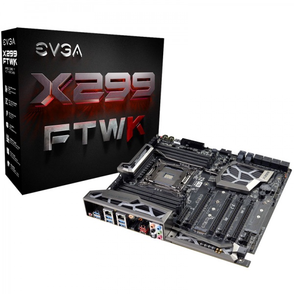 EVGA X299 FTW-K, Intel X299 Mainboard - Socket 2066