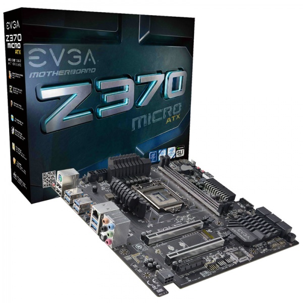 EVGA Z370 Micro ATX, Intel Z370 Motherboard - Socket 1151