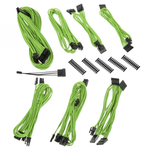 BitFenix Alchemy 2.0 PSU Cable Kit, BQT-Series SP10 - green