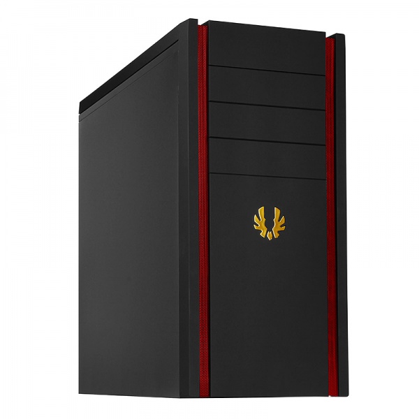 BitFenix Shinobi Midi-Tower CK Edition - Black/Red/Gold