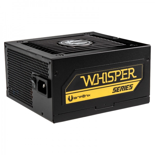 BitFenix Whisper M 80 Plus Gold Power supply, modular - 650 Watt