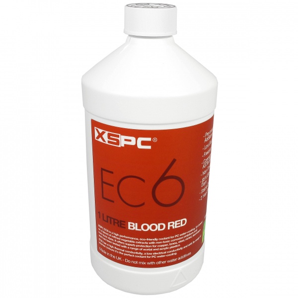 XSPC EC6 Premix Coolant - Blood Red