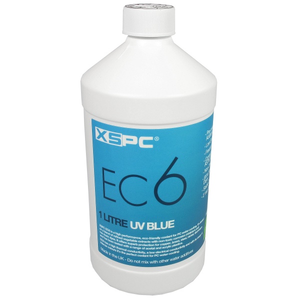 XSPC EC6 Premix Coolant - UV Blue