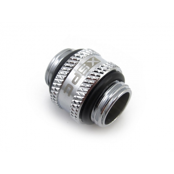 XSPC G1/4 10mm Male to Male Fitting V2 - Chrome