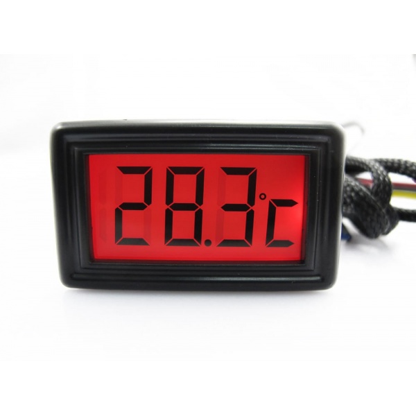 XSPC LCD Display Temperature Sensor (Red) - V3