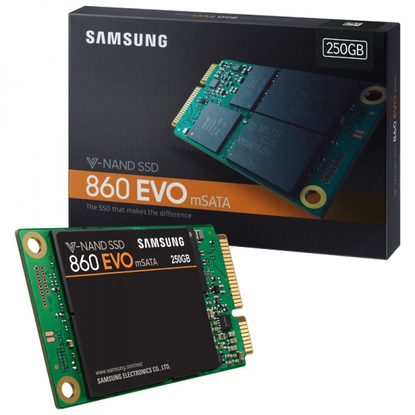 SAMSUNG 860 EVO Series MO-300 SSD, mSATA - 250 GB