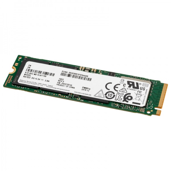 SAMSUNG PM981a NVMe SSD, PCIe M.2 type 2280, bulk - 512 GB