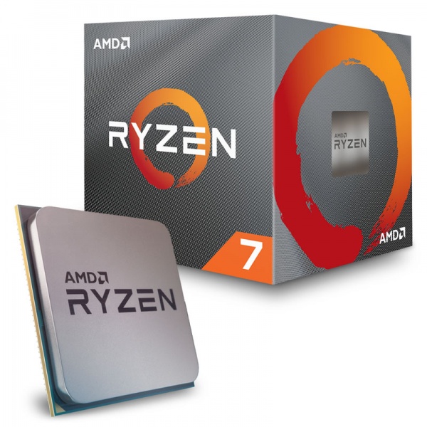 AMD 8 Ryzen 7 3700X 3.6 GHz (Matisse) pretested @ 4.30 GHz with Wraith Prism cooler