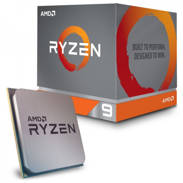AMD 8 Ryzen 9 3900X 3.8 GHz (Matisse) pretested @ 4.20 GHz with Wraith Prism cooler