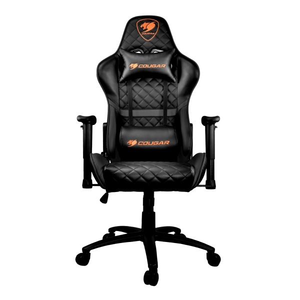 Reclining Cougar Armor One Gaming Chair Black
