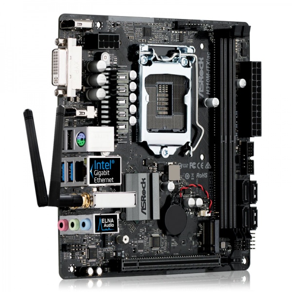 ASRock H310M-ITX / AC, Intel H310 Motherboard - Socket 1151