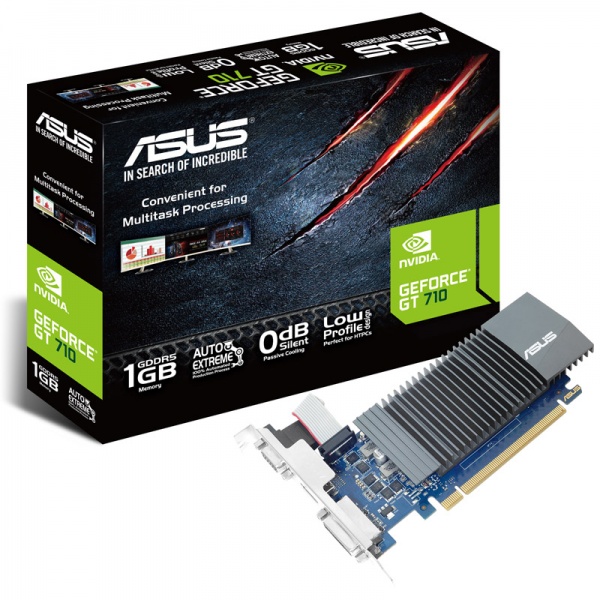 Asus Geforce GT 710 Silent BRK, 1024 MB GDDR5