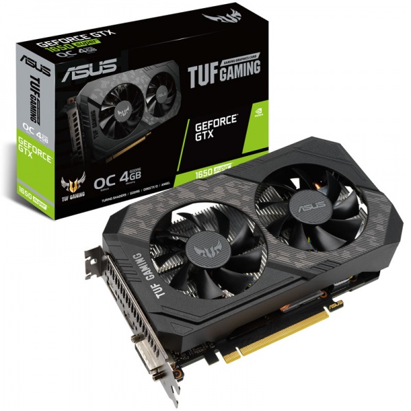 ASUS GeForce GTX 1650 Super TUF O4G Gaming, 4096 MB GDDR6