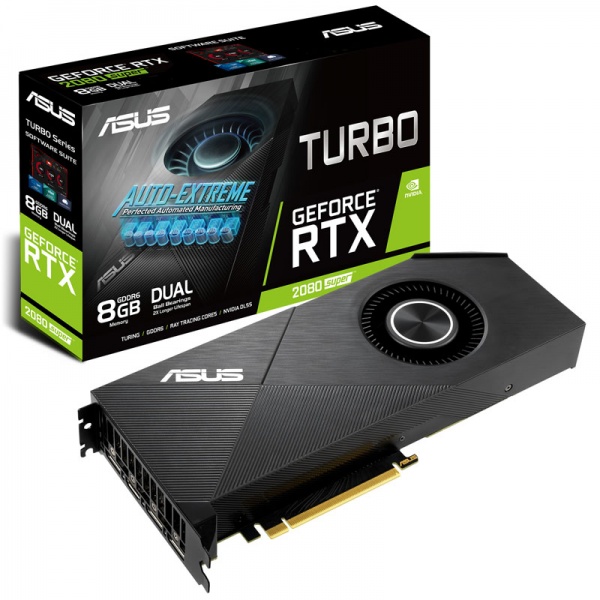 ASUS GeForce RTX 2080 Super Turbo 8G Evo, 8192 MB GDDR6
